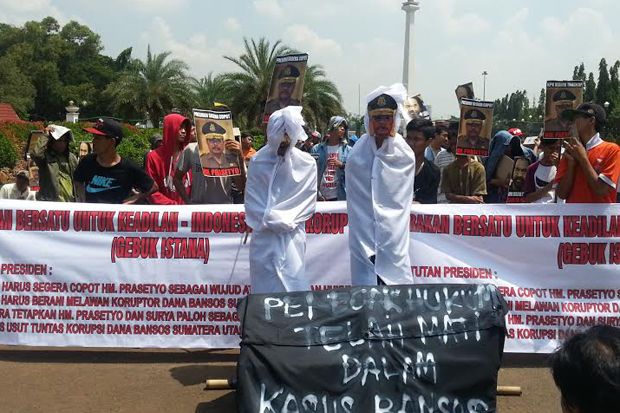 Jokowi Diminta Semangati KPK Tuntaskan Kasus Bansos Sumut