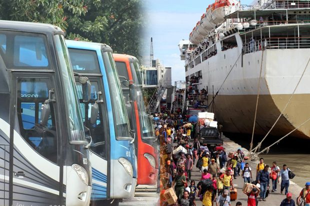 Tarif Bus dan Kapal Laut Turun 5%