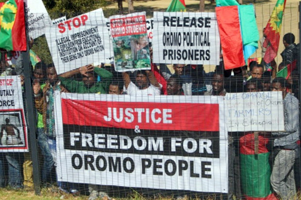 Pasukan Ethiopia Bantai 140 Demonstran
