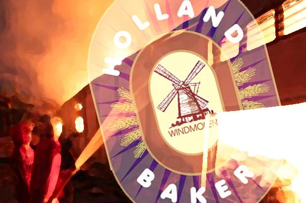 Holland Bakery Fanindo Terbakar, Kerugian Rp100 Juta