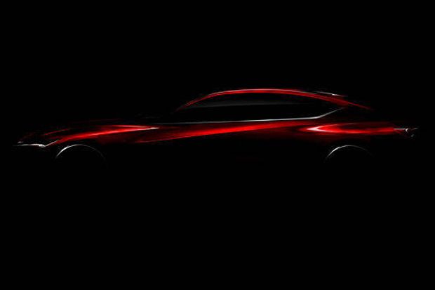 Acura Precision Concept untuk Model Sedan Premium