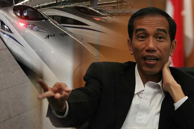 Jokowi Tagih Laporan Perkembangan Proyek Kereta Cepat