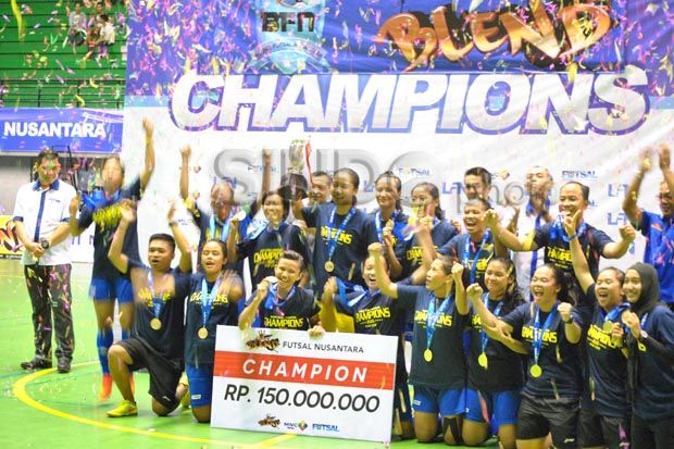 Juara Liga Futsal Nusantara Modal PAF UNY Yogyakarta Ke WLFI