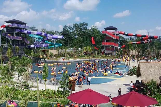 Jajal Sensasi Wahana Air di Jogja Bay Pirates Adventure Waterpark