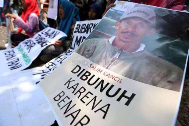 Sidang Kasus Salim Kancil Dipastikan Digelar di Surabaya
