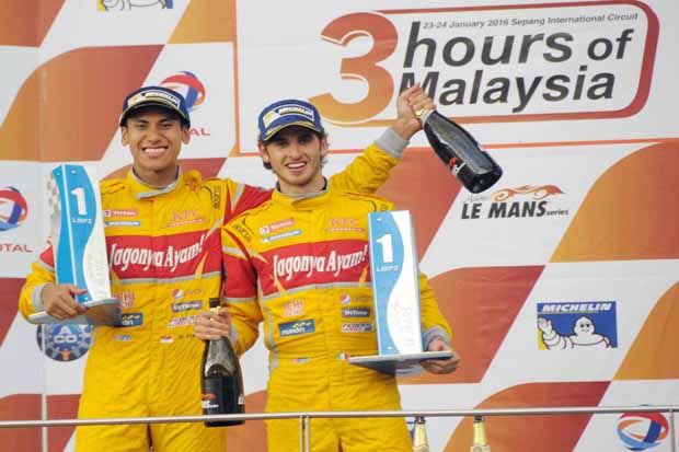 Sean Gelael Antar Indonesia Juara di Malaysia