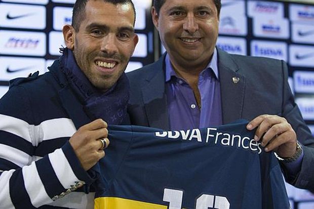 Bocor ke Publik, Ini Isi Klausul Kontrak Tevez di Boca Juniors
