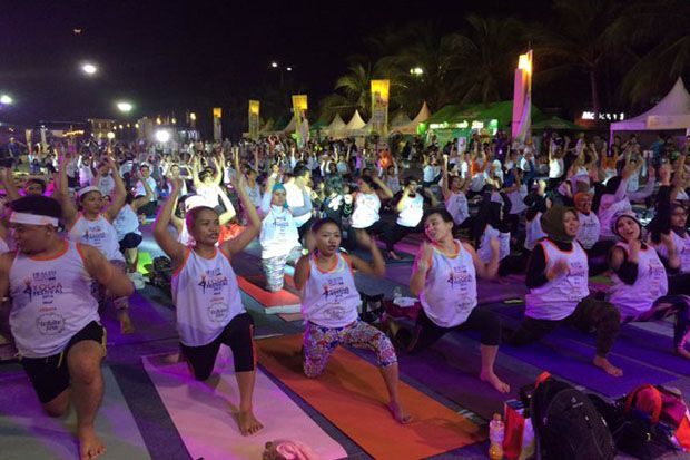 MNC Channels Gelar Yoga Festival 2016 di Ancol