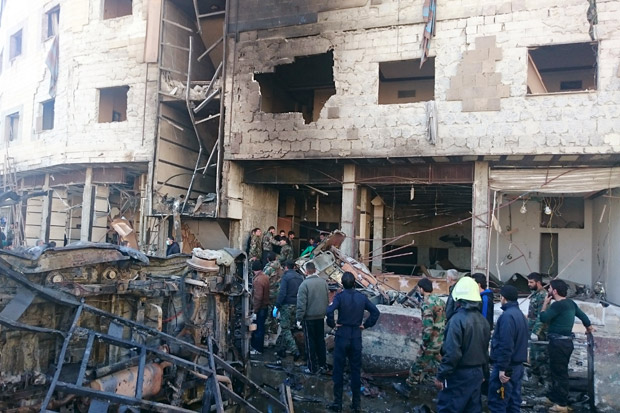 Bom Meledak di Dekat Kuil Syiah Suriah, 60 Tewas