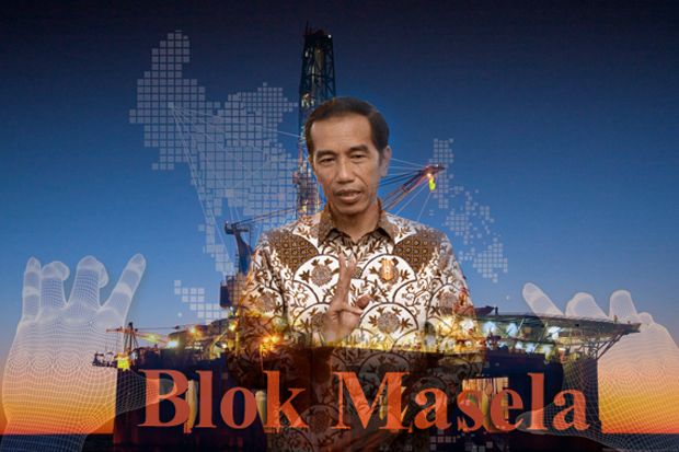 Jokowi Tak Akan Putuskan Blok Masela Sebelum Bertemu Inpex dan Shell