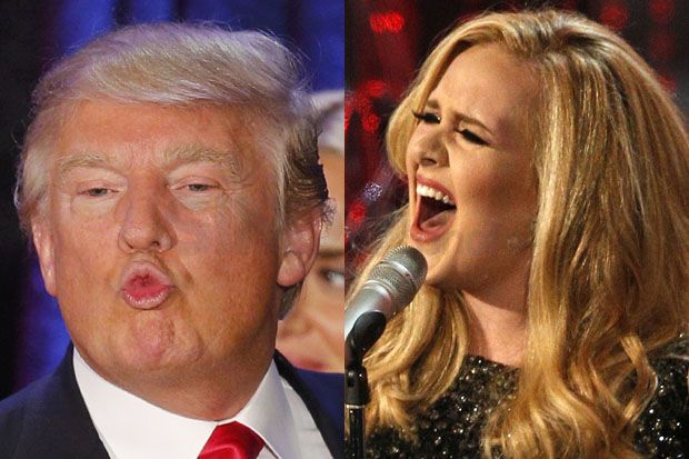 Lagunya Dipakai Kampanye Donald Trump, Adele Marah
