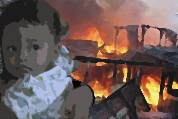 Puluhan Rumah Dibakar Massa, Lampung Utara Mencekam