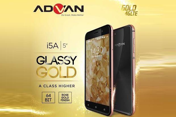 Ini I5A Si Elegan Glassy Gold dari Advan