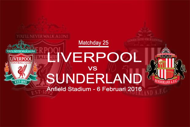Preview Liverpool vs Sunderland: Wajib Menebus Kegagalan
