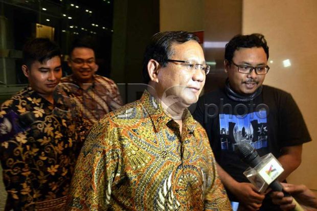 Prabowo: Semakin Besar Partai Jangan Makin Sombong