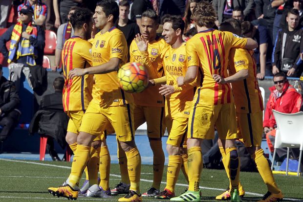 Bekuk Levante, Barca Era Enrique Tandingi Tim Impian Guardiola