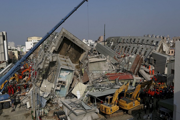 Gempa Taiwan Renggut 35 Jiwa, Presiden China Berduka