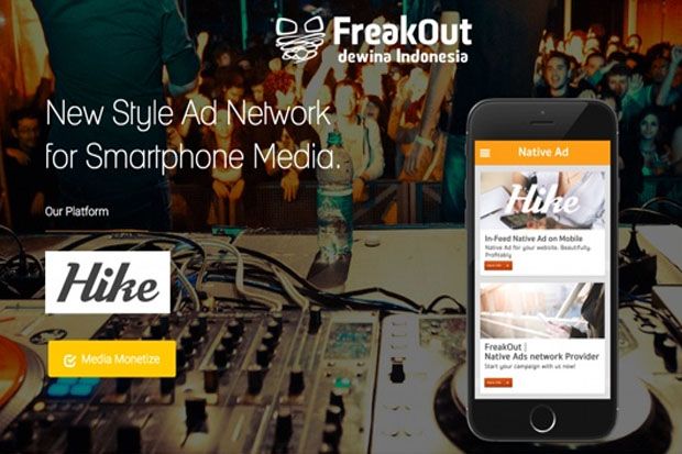 Freakout Hadirkan Iklan Berbasis Mobile Adnetwork