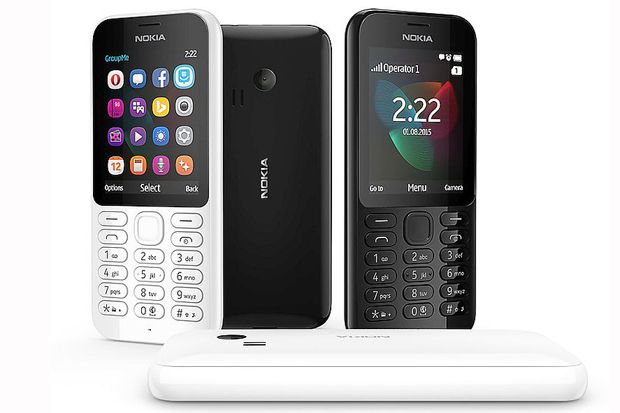 Microsoft Nokia 222 Dual SIM Dibanderol Rp570.000