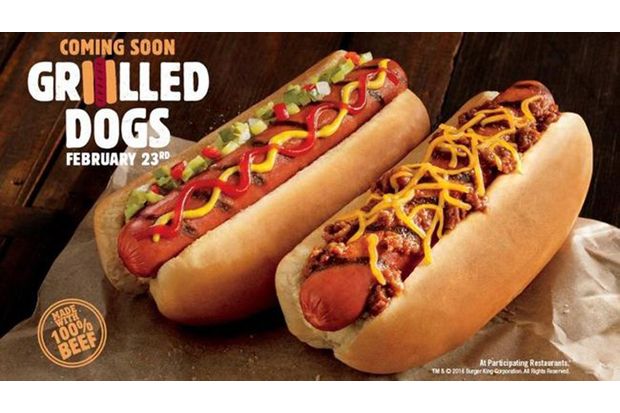 Burger King Mulai Menjual Hot Dog Akhir Februari