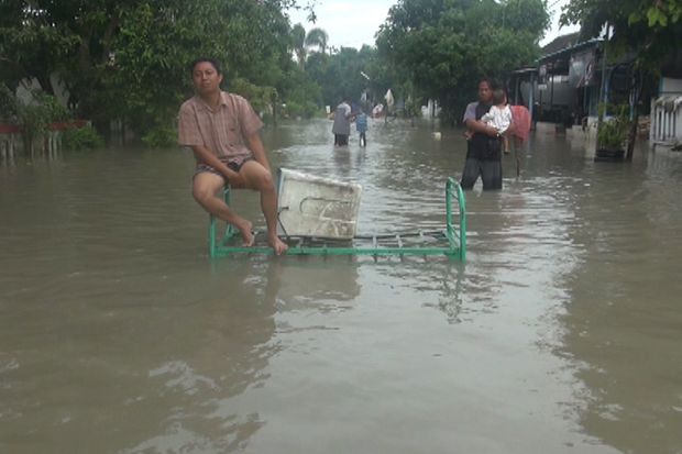 Banjir, Jalur Jombang-Mojokerto Masih Terputus