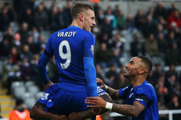 Penalti Vardy Bawa Leicester Unggul 1-0 atas Arsenal