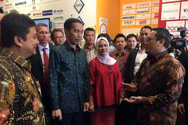 Jokowi Kunjungi Area Kerja Telkom di Silicon Valley