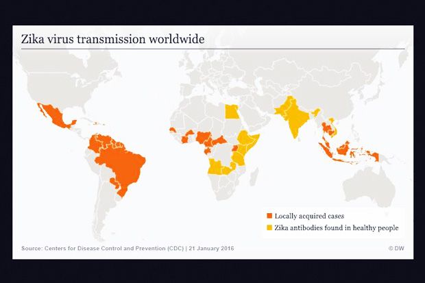 Sampel Virus Zika di Indonesia, Sering diminta Negara Lain