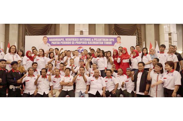 HT Lantik Pengurus DPC Perindo se-Kalimantan Timur