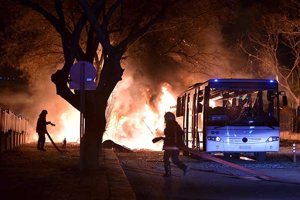 Bom Mobil Hantam Ankara, 28 Tewas