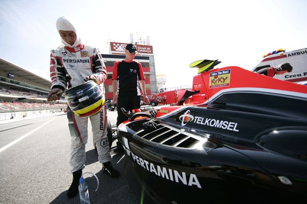 Rio Haryanto Pagari Diri dengan Ayat Kursi di GP Australia