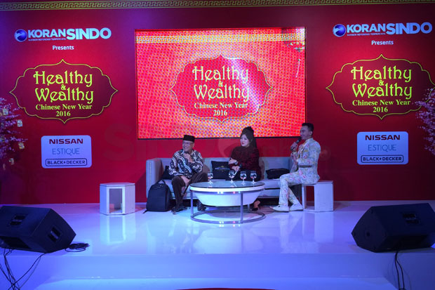 KORAN SINDO Gelar Talkshow Healthy & Wealthy Chinese New Year 2016