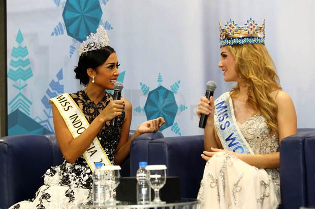 Miss Indonesia Maria Harfanti Jalani Misi Sosial Bersama Miss World