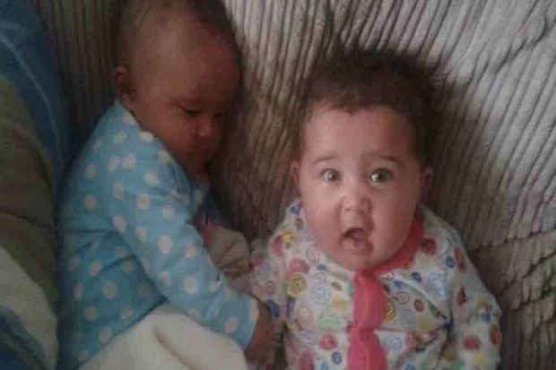 Pertama di Inggris, Bayi Kembar Berkulit Hitam dan Putih