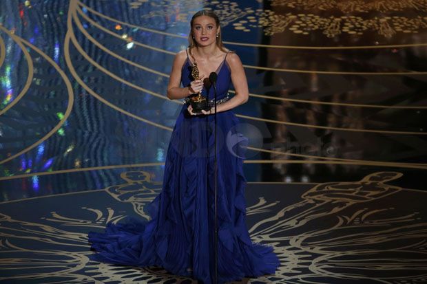Brie Larson Bawa Pulang Piala Oscar Aktris Terbaik