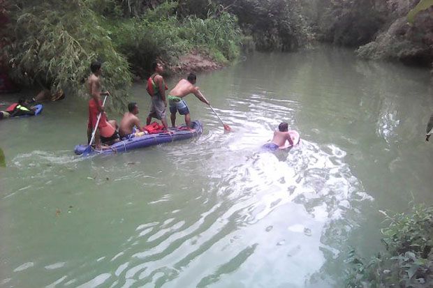 Dua Wanita Terseret Arus di Objek Wisata Air Sungai Citumang