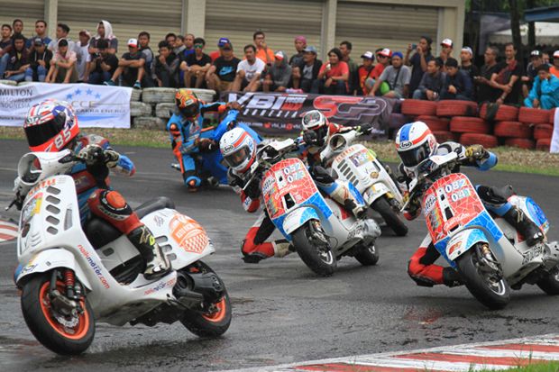 Kutu Racing Team Kembangkan Mesin 2 Tak di Scooter Grand Prix 2016