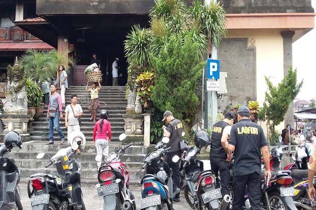 Dalami Kebakaran Pasar Badung, Polresta Denpasar Olah TKP