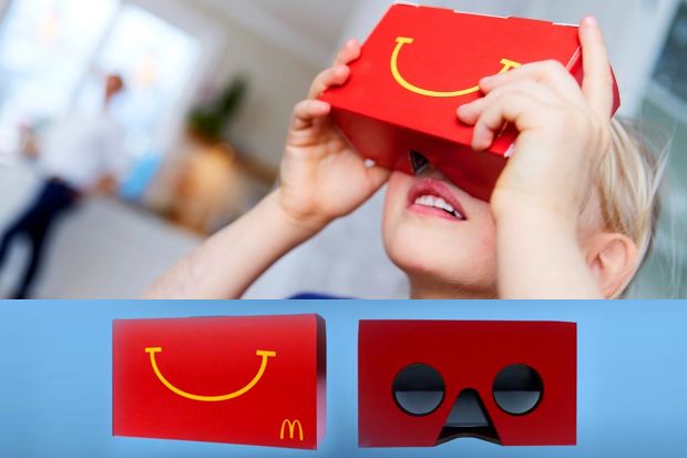 Happy Goggles Perangkat VR dari McDonalds