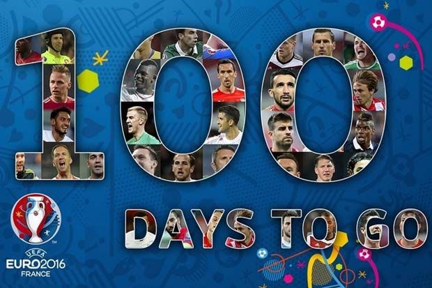 100 Hari Menuju Pesta Piala Eropa 2016