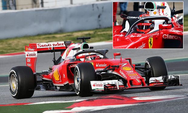 Ferrari Gunakan Instrumen Halo di Kokpit Kimi Raikkonen
