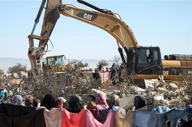 Israel Hancurkan Rumah, 36 Warga Palestina Jadi Tunawisma