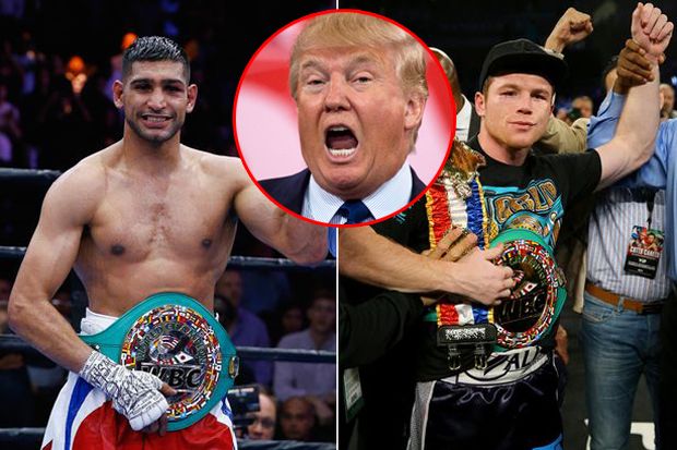 Terkait Duel Khan vs Canelo, De La Hoya Sanjung Donald Trump