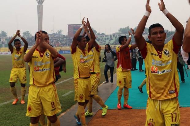 Imbangi Mitra Kukar, Sriwijaya FC Susul MU ke Semifinal