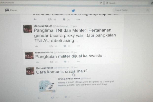Fahri Hamzah Sebut Pangkalan TNI AU Dibeli Asing