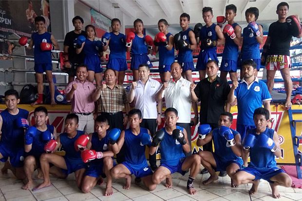 Jelang Kejuaraan Dunia, HT Semangati Atlet Muaythai Indonesia