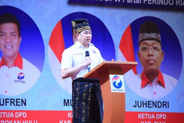 Perindo Riau Siap Menangkan Pemilu 2019