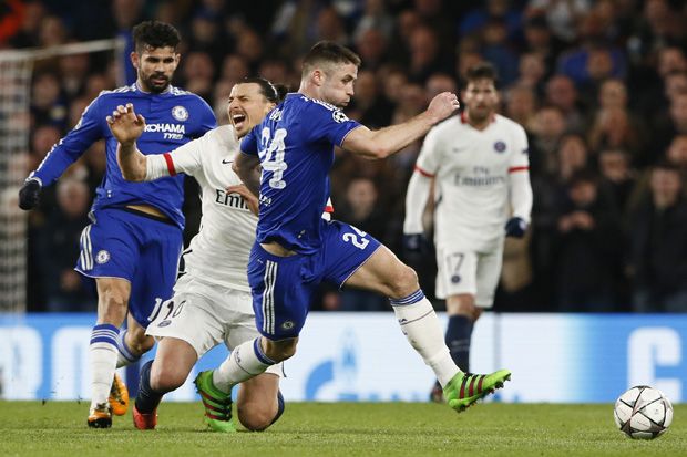 Babak I: Gol Rabiot Dibalas Costa, Chelsea vs PSG 1-1