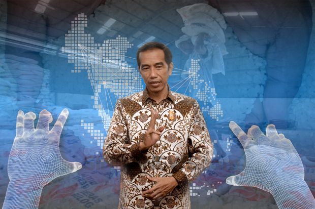 Jokowi: Harga Beras Naik, Masyarakat Miskin Makin Banyak
