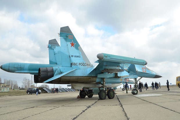 Kloter Kedua Jet-jet Tempur Rusia Tinggalkan Suriah
